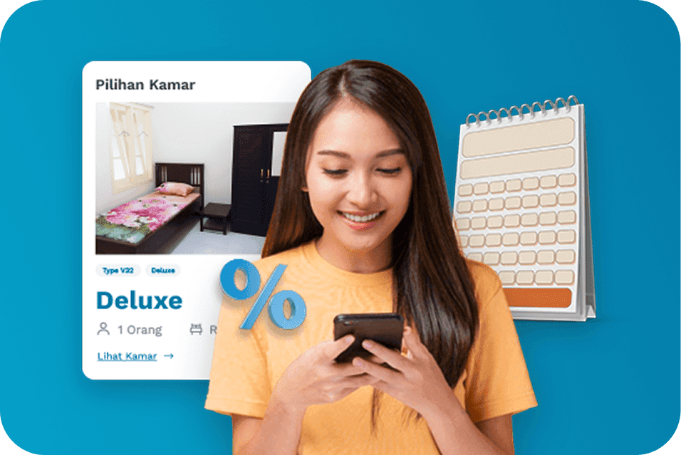 Langkah memesan kamar